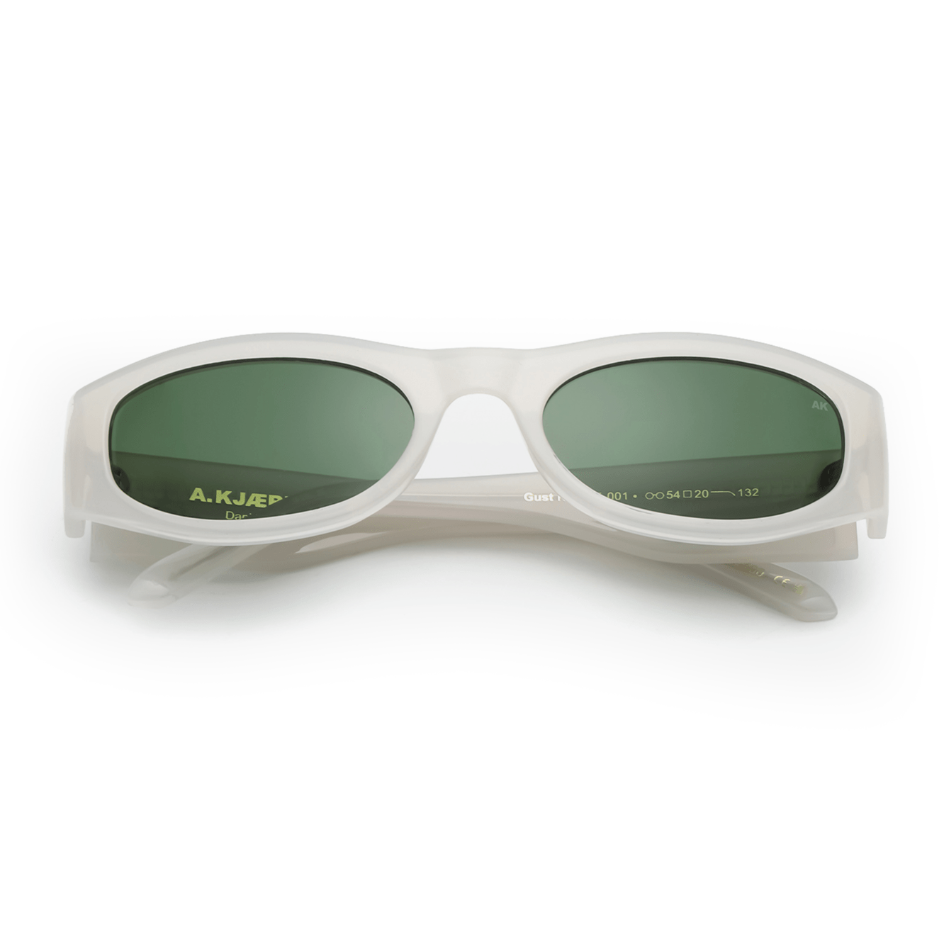 Gust / Cream Bone & Graphite Green Lens - Shade Files