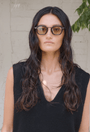Iris / Black Acetate & Light Green Lens - Shade Files