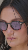 Iris / Black Tortoise Acetate & Blue Lens - Shade Files