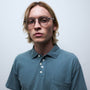 Iris Optical / Warm Grey Acetate & Blue - Light Lens - Shade Files