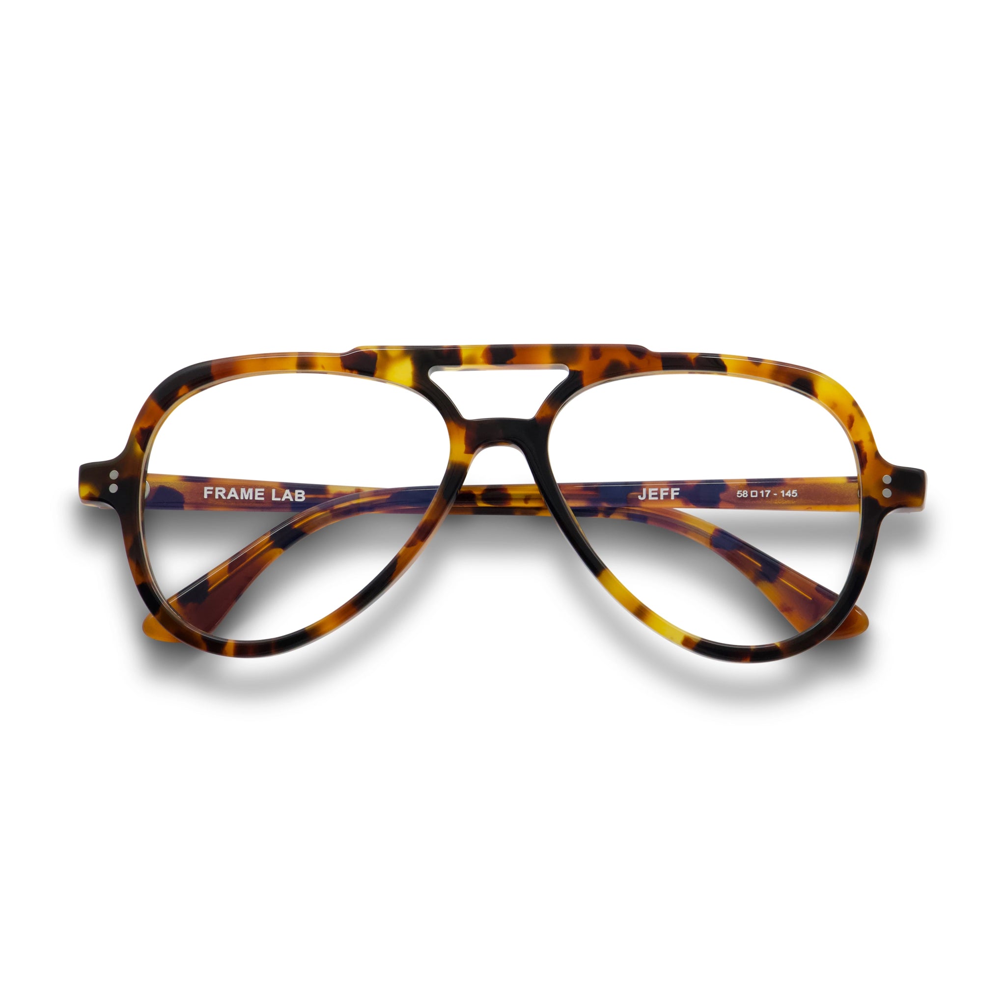 Jeff Optical / Tortoiseshell Acetate & Prescription Lens - Shade Files