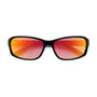 Jet / Black Acetate & Ruby Mirror Lens - Shade Files