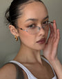 Jewel Optical / Silver Tortoise & Blue - Light Lens - Shade Files