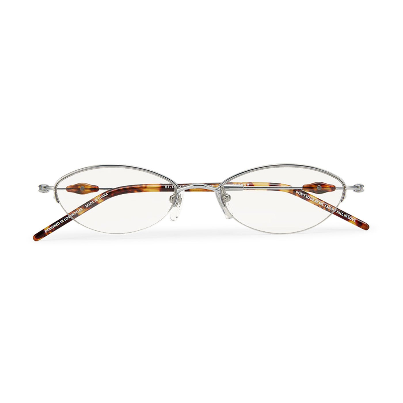 Jewel Optical / Silver Tortoise & Blue - Light Lens - Shade Files