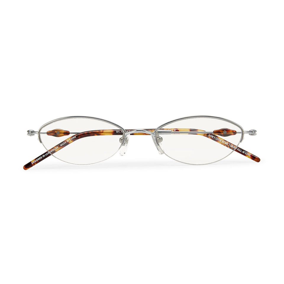 Jewel Optical / Silver Tortoise & Blue-Light Lens Jewel Optical / Silver Tortoise & Blue-Light Lens