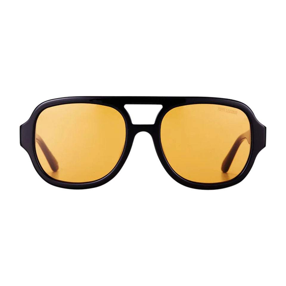 JimBob / Black Acetate & Yellow Lens JimBob / Black Acetate & Yellow Lens