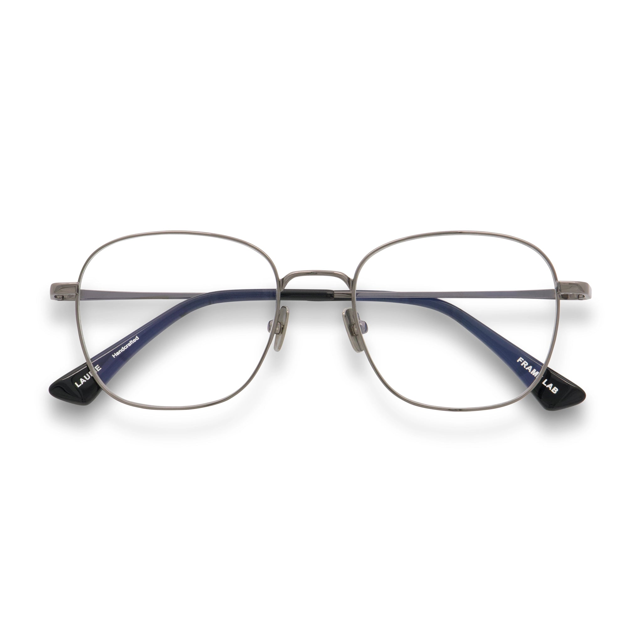 Laurie Optical / Silver Black Metal & Prescription Lens - Shade Files