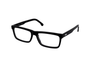 Leo Optical / Black Acetate & Blue - Light Lens - Shade Files