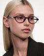 Lex Optical / Burgundy Acetate & Clear Lens - Shade Files