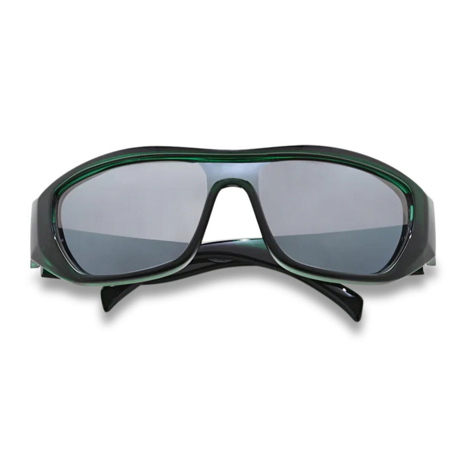 Lexen / Racing Green & Polarised Chrome Lens Lexen / Racing Green & Polarised Chrome Lens