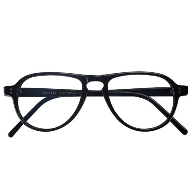 Liam Optical / Black Acetate & Prescription Lens Liam Optical / Black Acetate & Prescription Lens