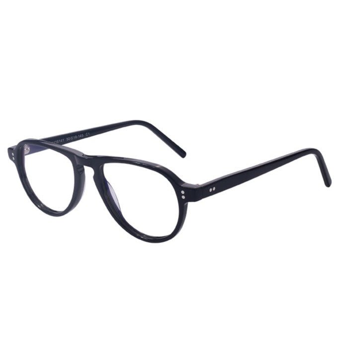 Liam Optical / Black Acetate & Prescription Lens - Shade Files
