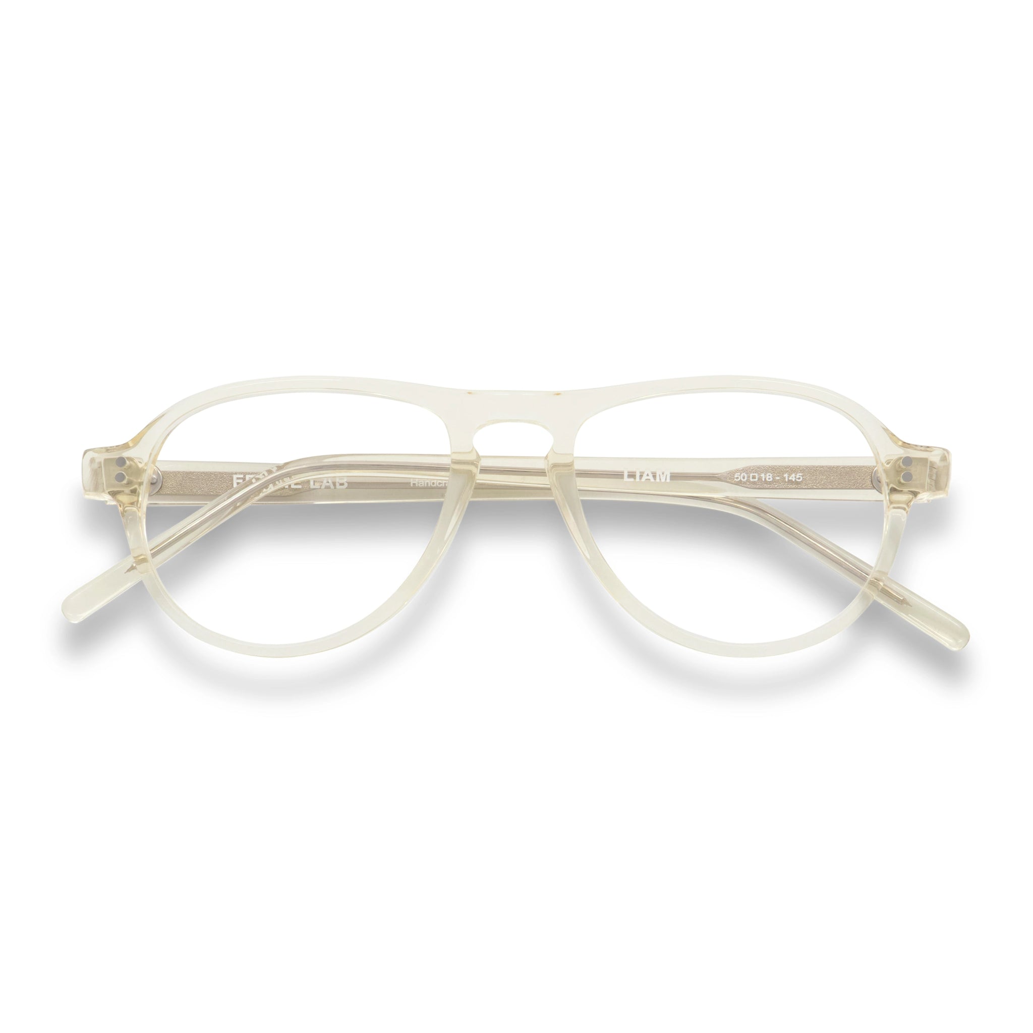 Liam Optical / Blonde Crystal Acetate & Prescription Lens - Shade Files