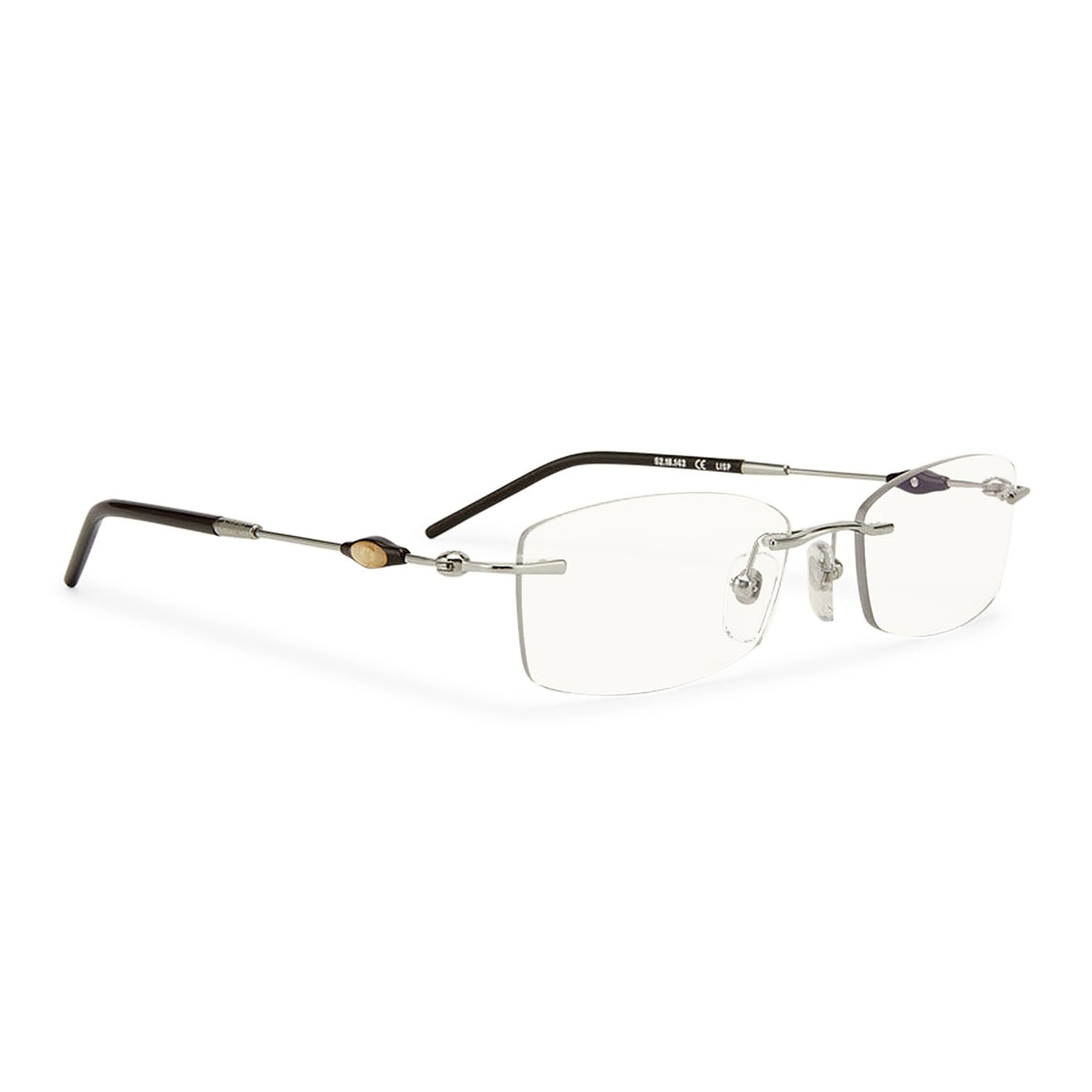 Lisp Optical / Silver Dark Brown & Blue - Light Lens - Shade Files
