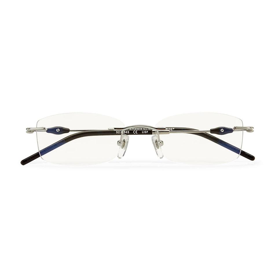 Lisp Optical / Silver Dark Brown & Blue-Light Lens Lisp Optical / Silver Dark Brown & Blue-Light Lens
