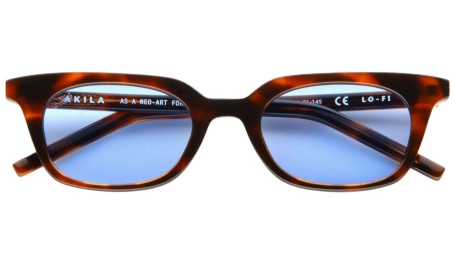 Lo - Fi / Tortoise Acetate & Blue Lens - Shade Files