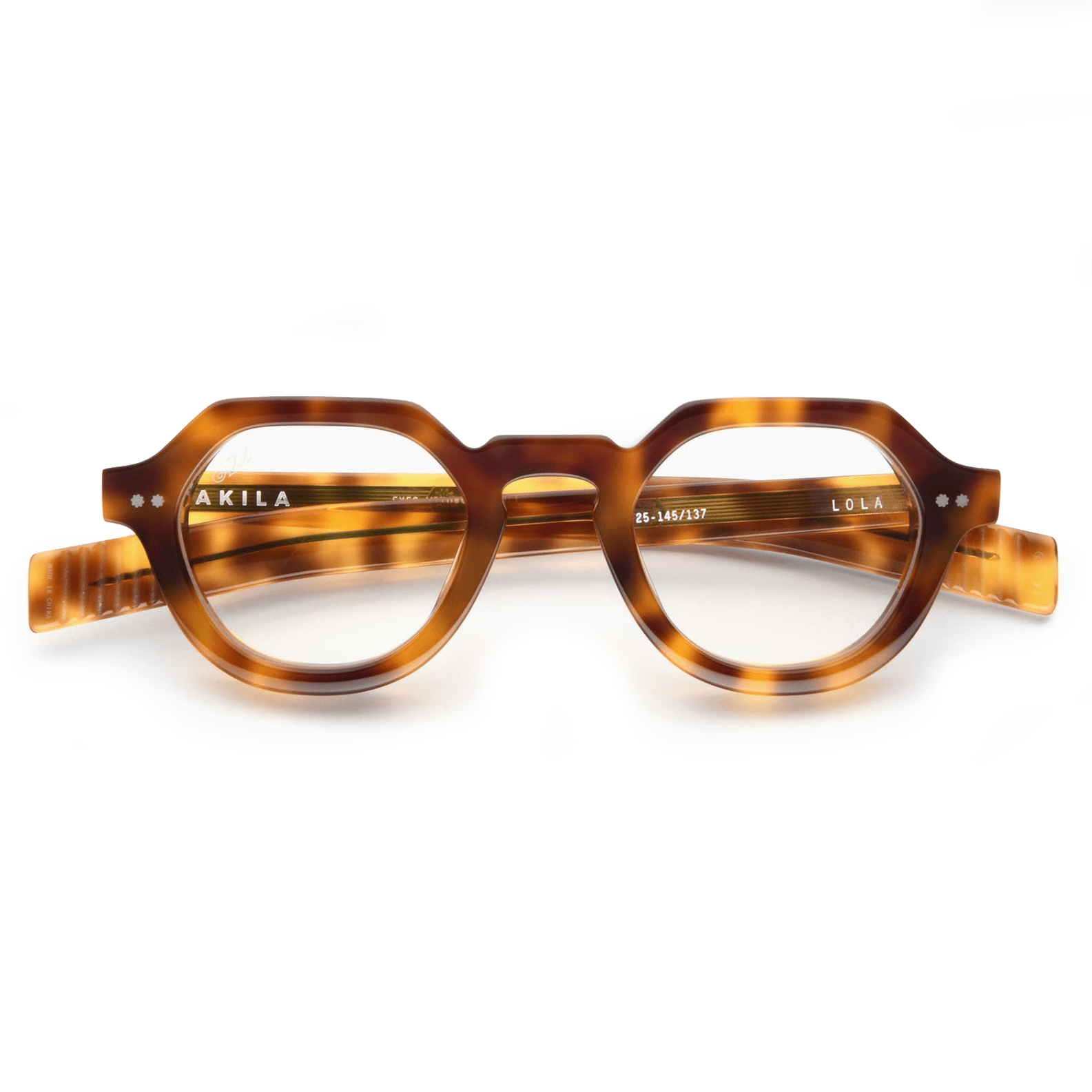 Lola Optical / Yellow Tortoise Acetate & Blue - Light Lens - Shade Files