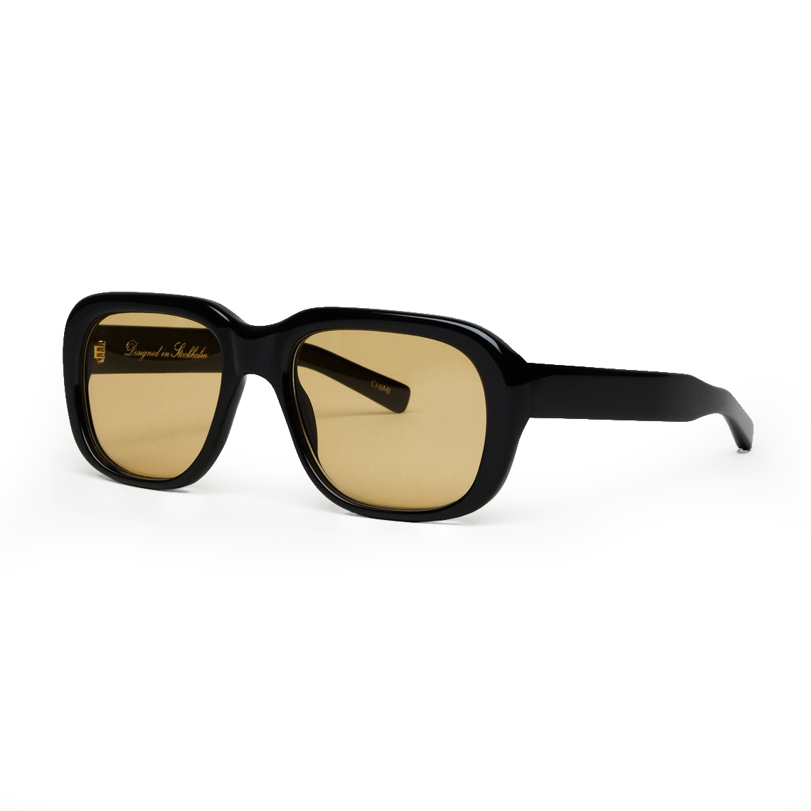 Louis / Black Acetate & Caramel Lens - Shade Files