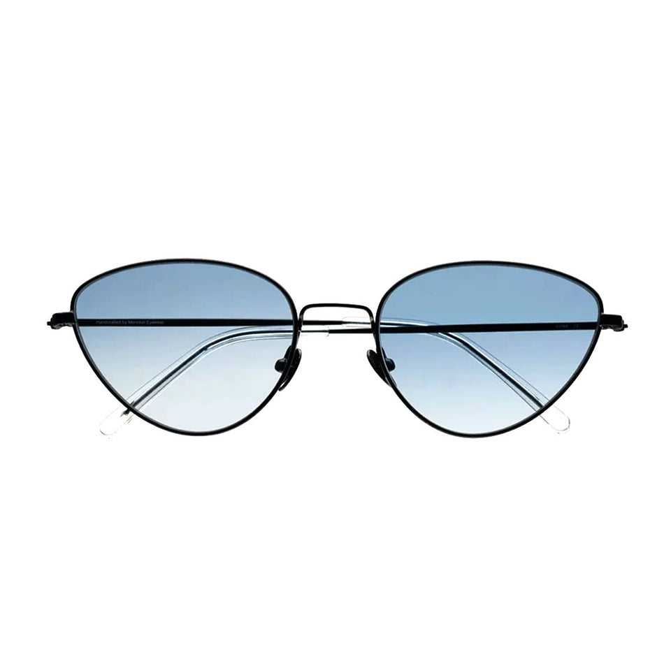 Luna / Black Metal & Blue Gradient Lens Luna / Black Metal & Blue Gradient Lens