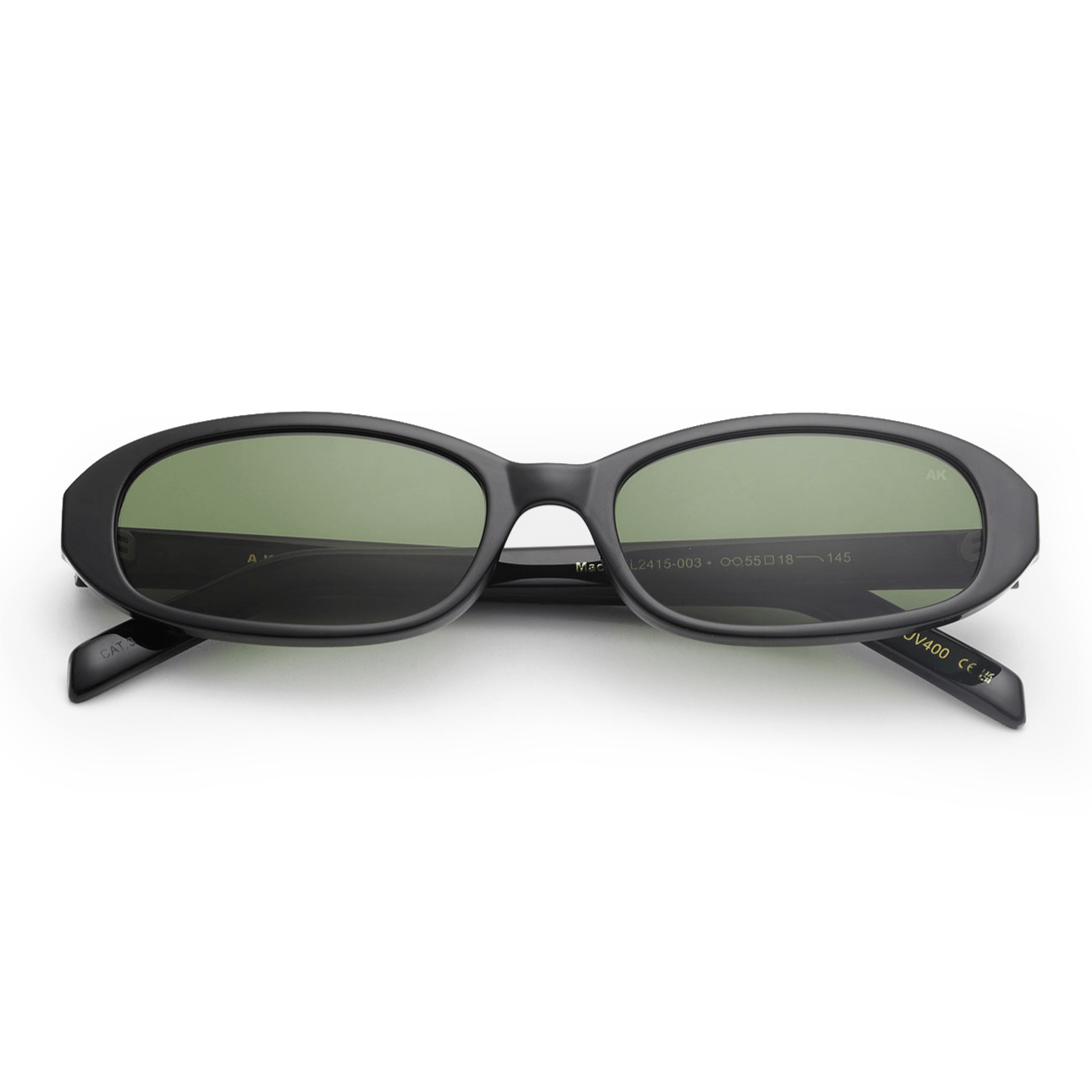 Macy / Black & Graphite Green Lens - Shade Files