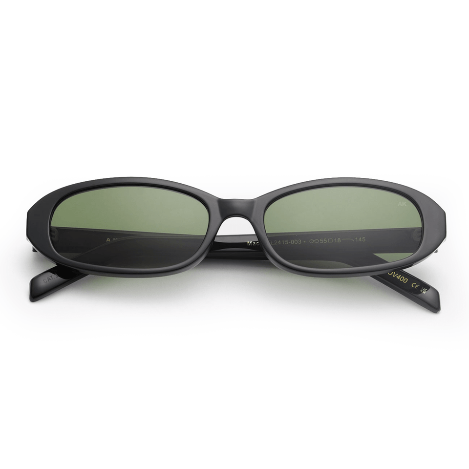 Macy / Black & Graphite Green Lens Macy / Black & Graphite Green Lens