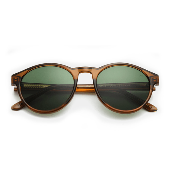 Marvin / Smoke Transparent & Graphite Green Lens Marvin / Smoke Transparent & Graphite Green Lens