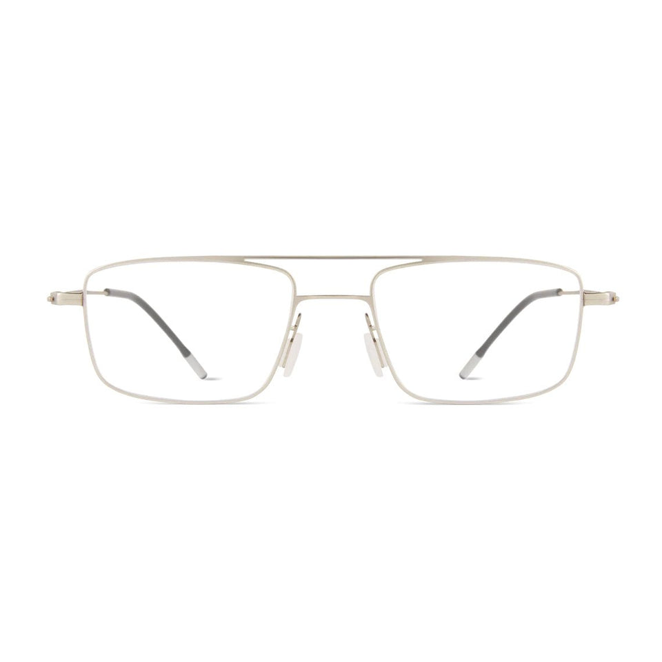 Max Optical / White Gold Metal & Blue-Light Lens Max Optical / White Gold Metal & Blue-Light Lens