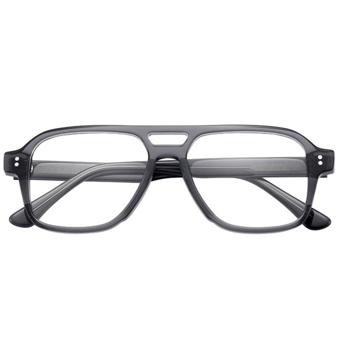 Mette Optical / Crystal Grey Acetate & Prescription Lens Mette Optical / Crystal Grey Acetate & Prescription Lens