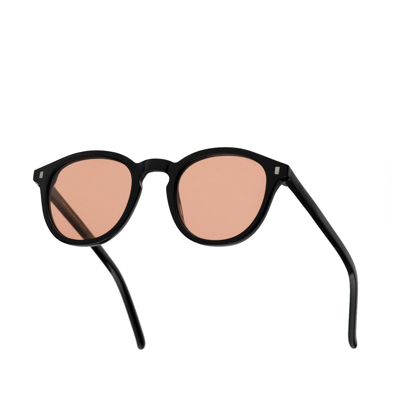 Nelson / Black Acetate & Orange Lens - Shade Files