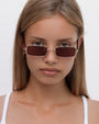 Nina / Gold Metal & Chestnut Lens - Shade Files