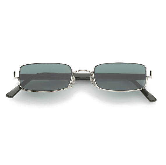 Nina / Silver Metal & Moss Lens Nina / Silver Metal & Moss Lens