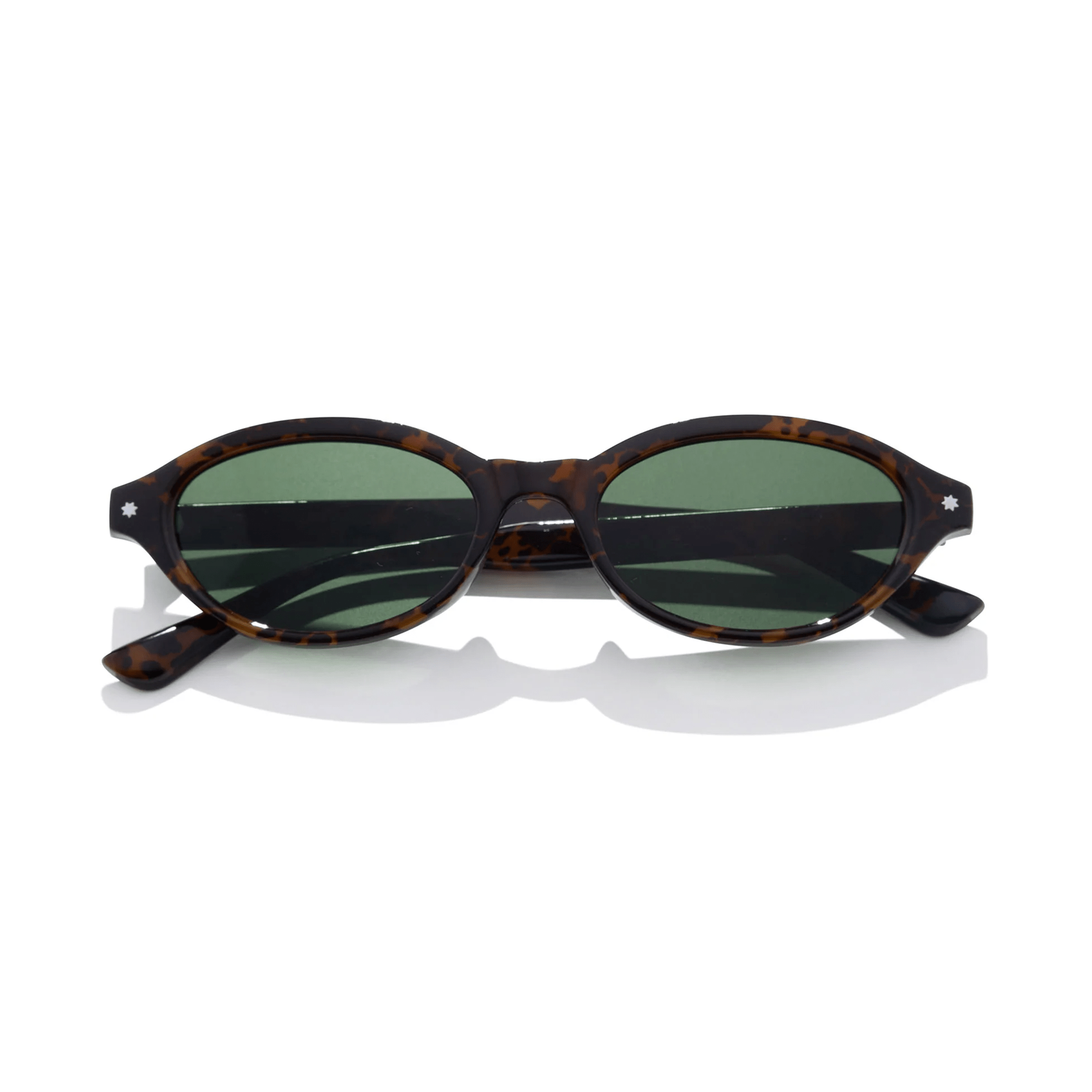Nolan / Havana Tortoiseshell & Moss Lens - Shade Files