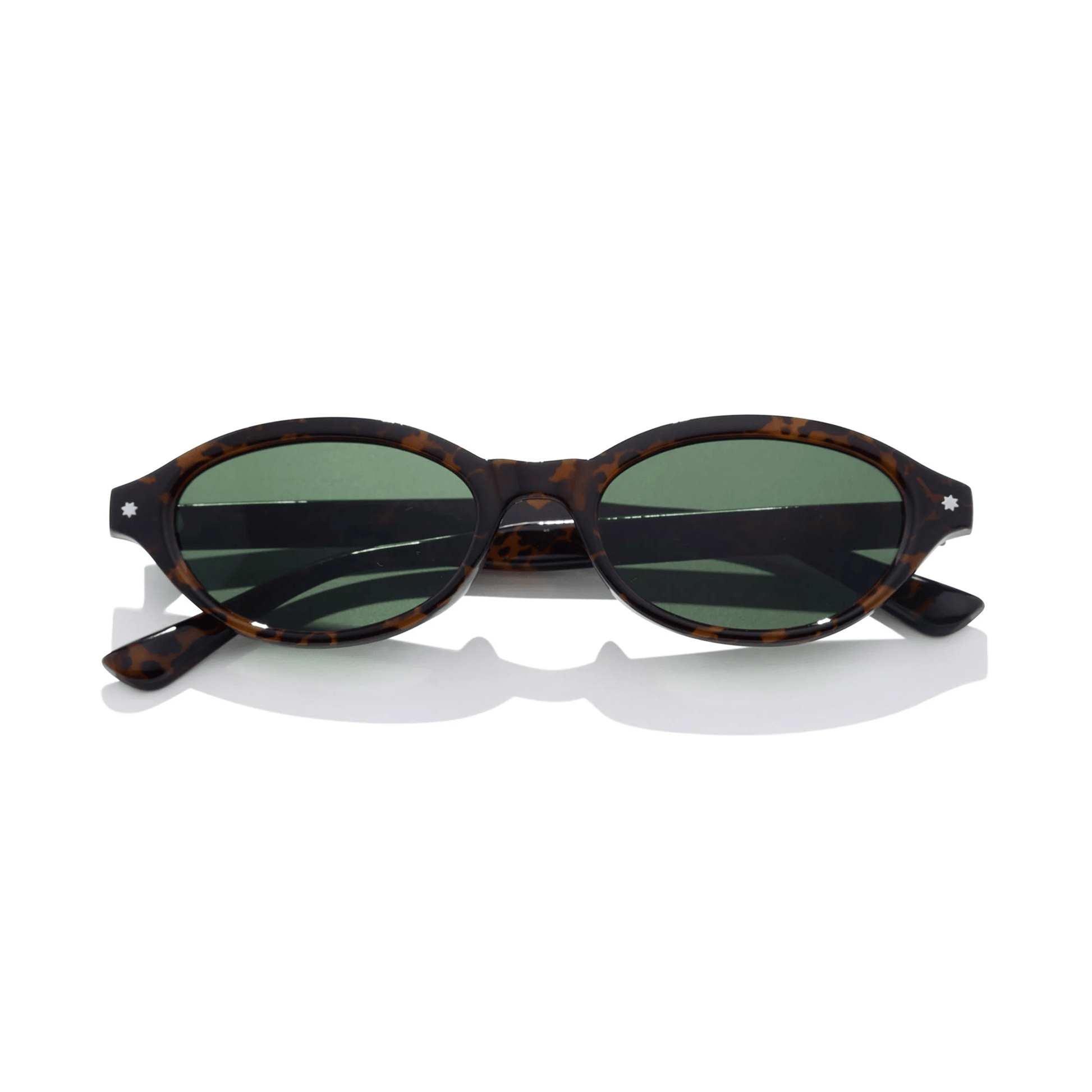 Nolan / Havana Tortoiseshell & Moss Lens - Shade Files