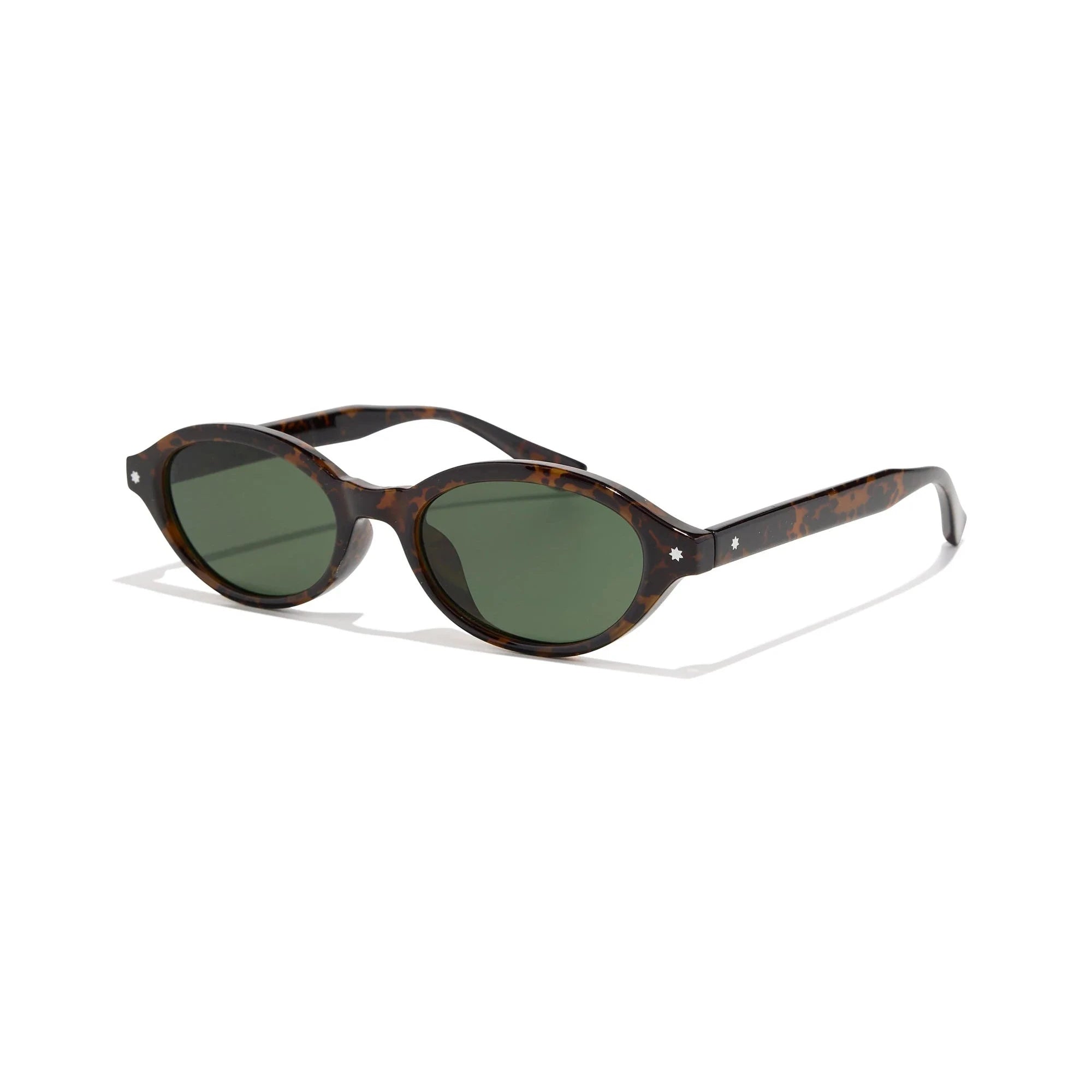 Nolan / Havana Tortoiseshell & Moss Lens - Shade Files