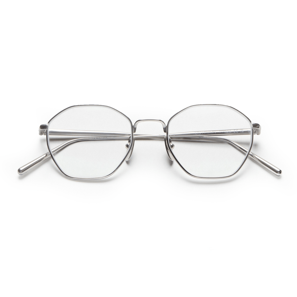 Octagon Steel Optical / Silver & Clear Lens Octagon Steel Optical / Silver & Clear Lens