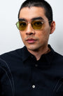 Osiris / Gold Titanium & Light Green Lens - Shade Files