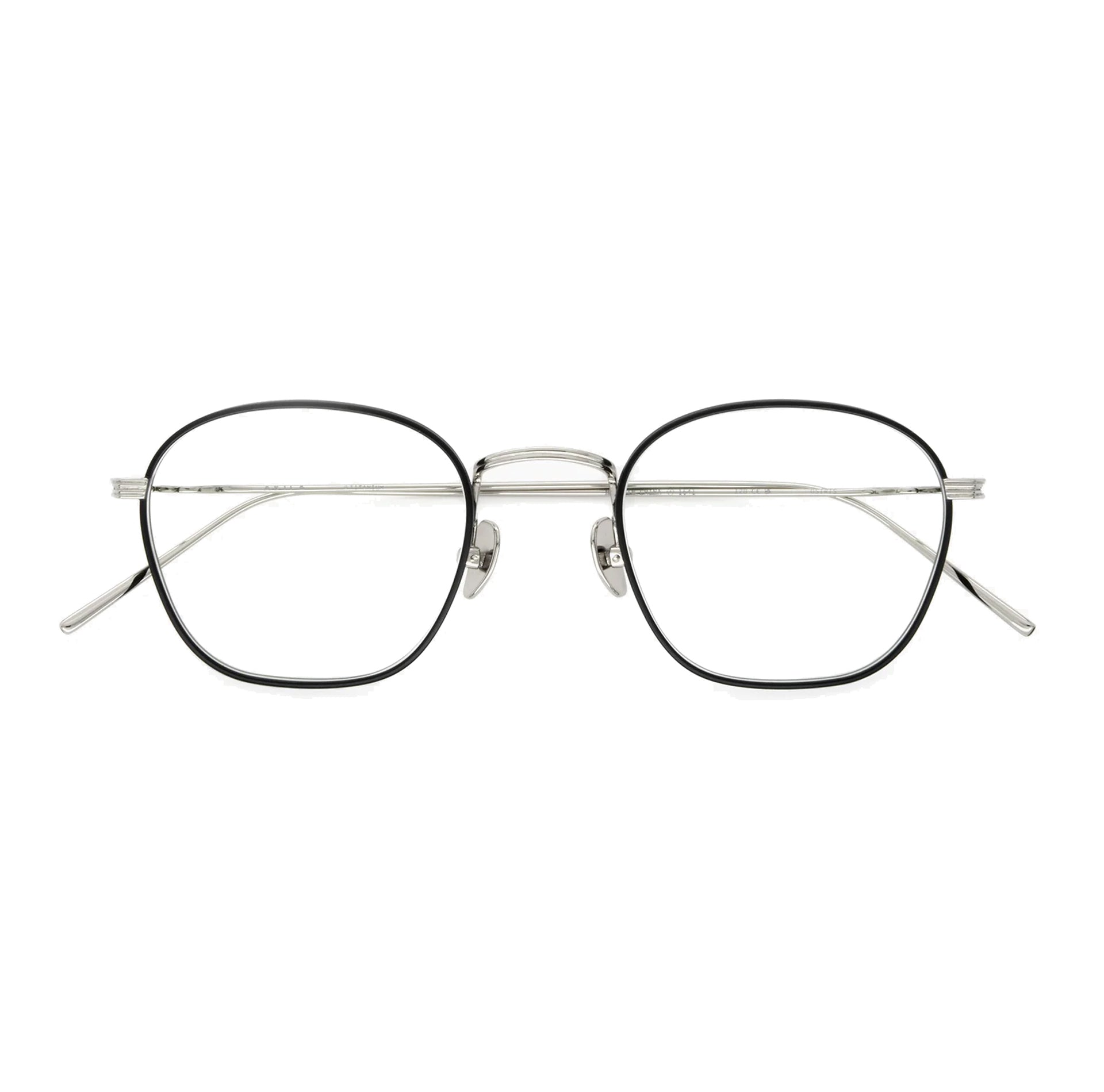 Osiris Optical / Matte Black Silver Titanium & Blue - light Lens - Shade Files