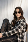 Otis / Matte Black Steel & Brown Gradient Lens - Shade Files