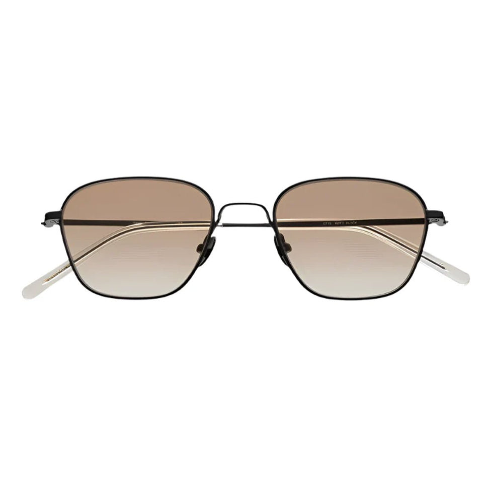 Otis / Matte Black Steel & Brown Gradient Lens Otis / Matte Black Steel & Brown Gradient Lens