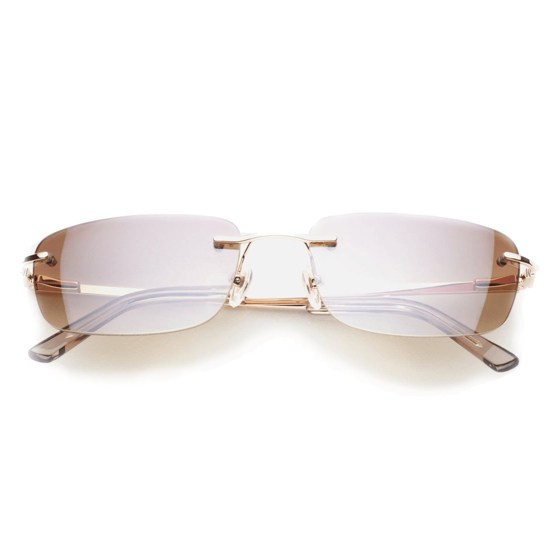 Paris / Tan Metal & Brown Gradient Lens - Shade Files