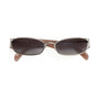 Perez / Silver Metal & Gradient Grey Lens - Shade Files