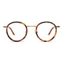 Pete Slims Optical / Maple Gold Acetate & Blue - Light Lens - Shade Files
