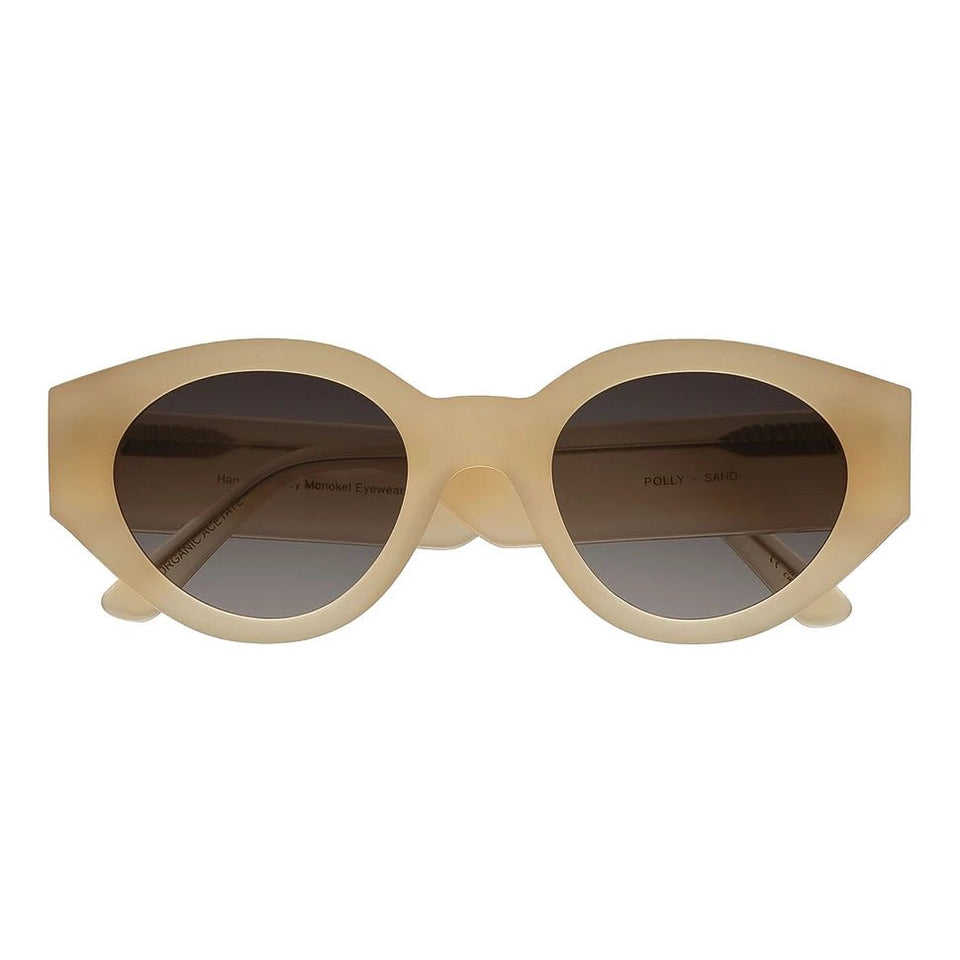 Polly / Sand Acetate & Grey Gradient Lens Polly / Sand Acetate & Grey Gradient Lens