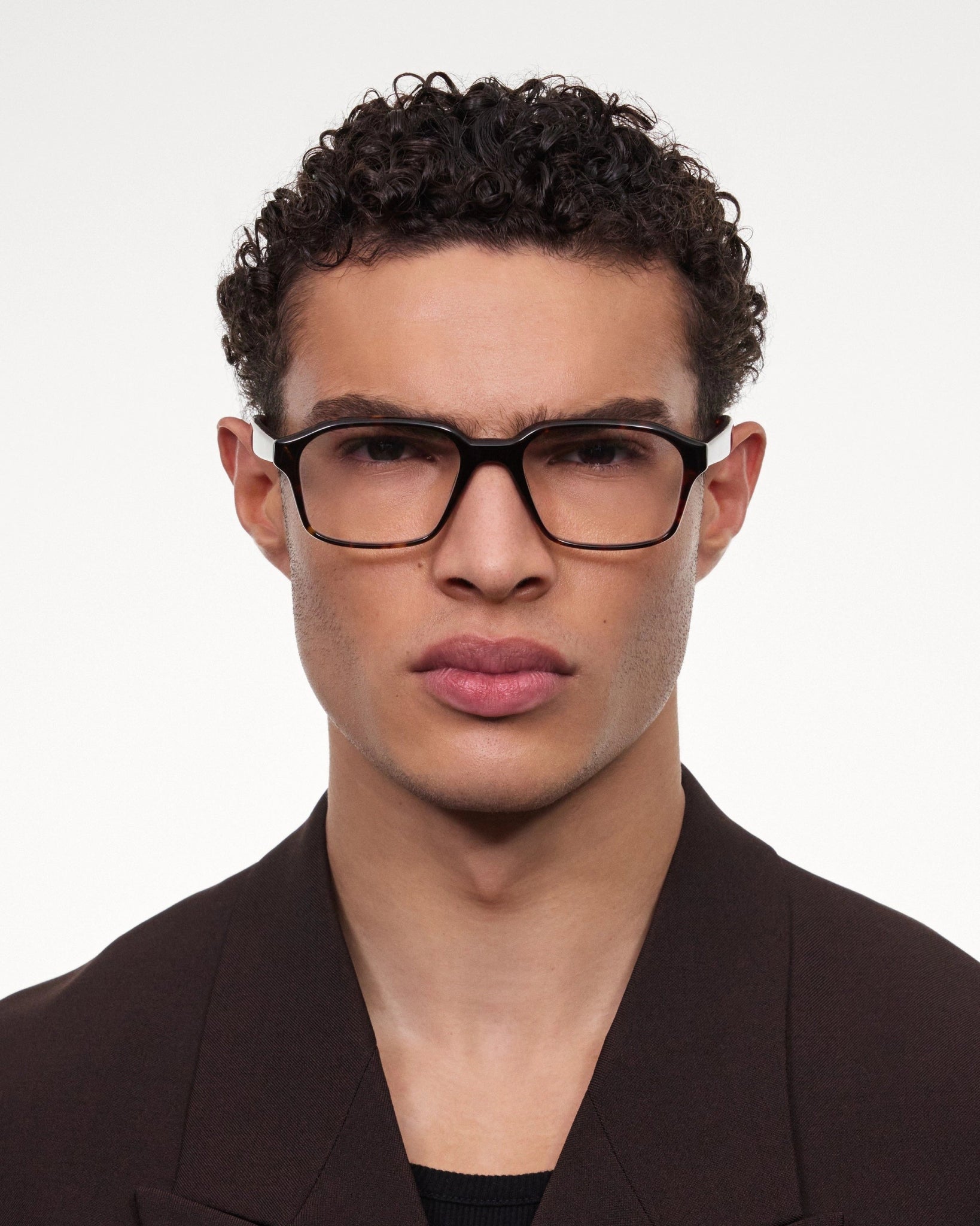 Quill Optical / Tortoise Acetate & Clear Lens - Shade Files