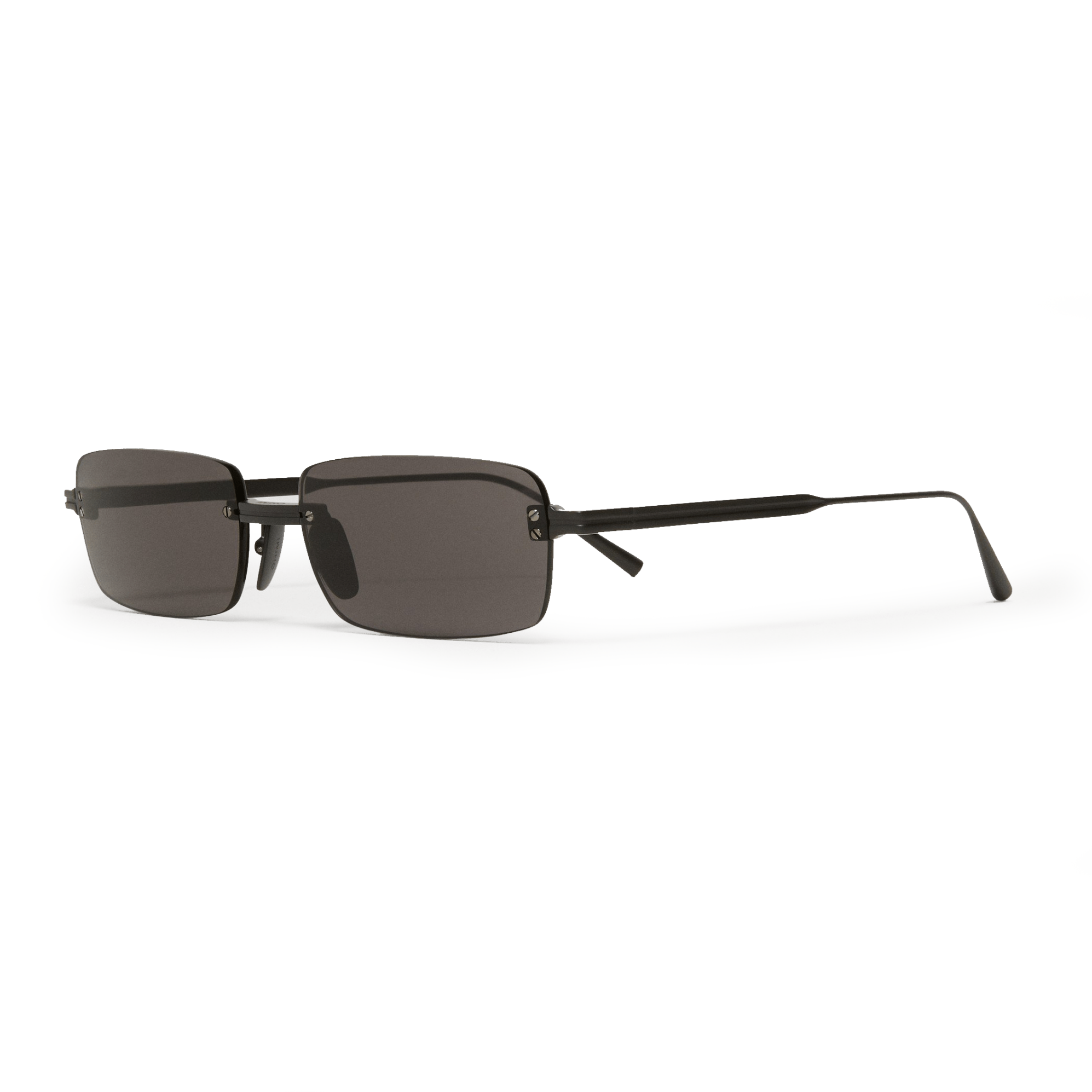 Rimless Parallel / Black Titanium & Grey Lens - Shade Files