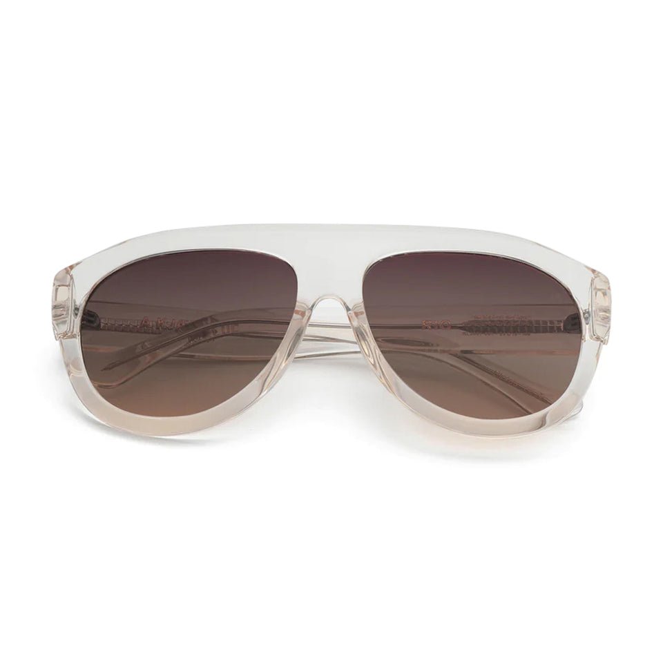 Rio / Ecru Transparent & Brown Lens - Shade Files