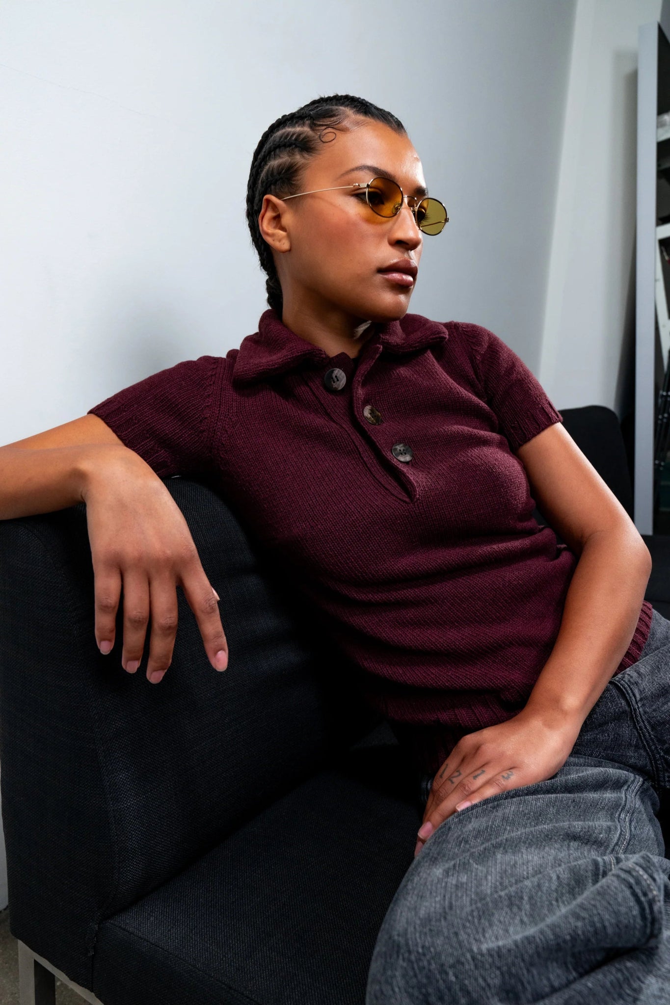 Rio / Gold Titanium & Yellow Lens - Shade Files
