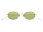 Rio / Matte Silver Titanium & Lt Green Lens - Shade Files