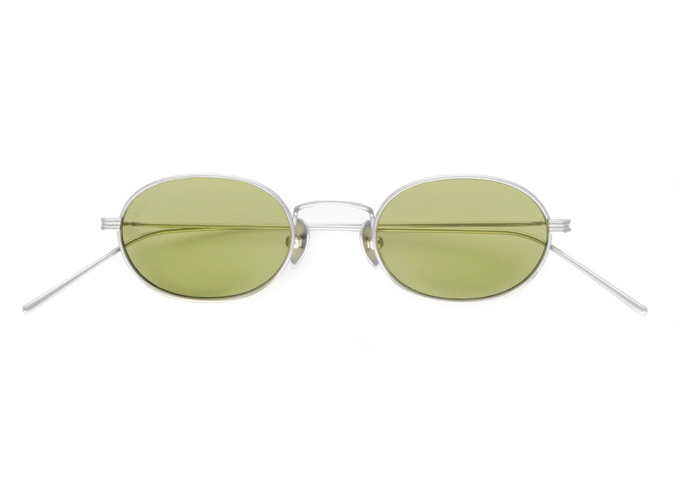 Rio / Matte Silver Titanium & Lt Green Lens Rio / Matte Silver Titanium & Lt Green Lens
