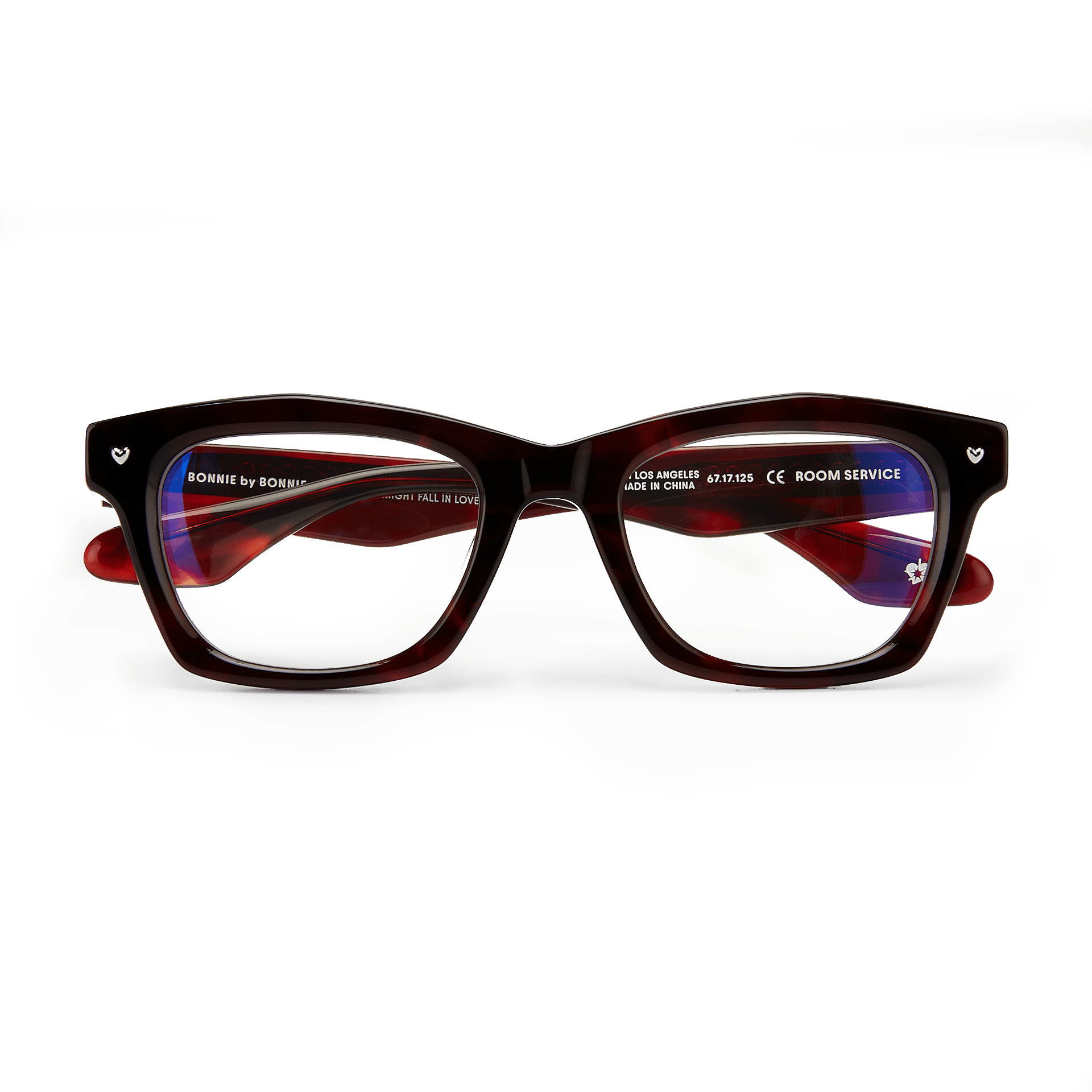 Room Service Optical / Red Tortoise & Blue - Light Lens - Shade Files